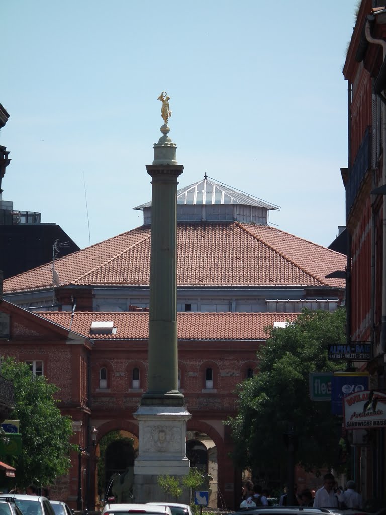 Place Dupuy - La Halle aux Grains by crachignol