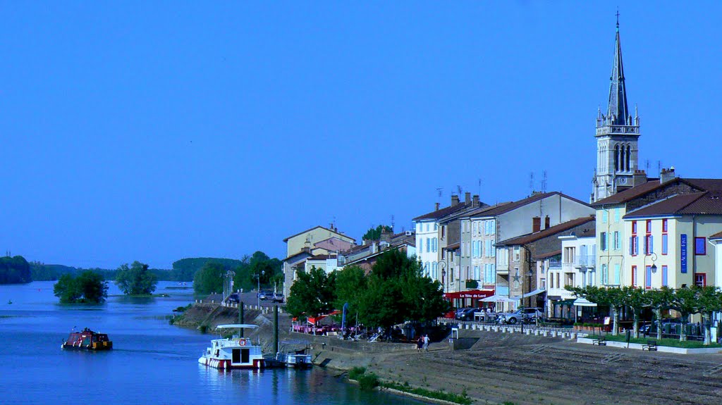 Bord de Saône à St-Laurent (Ain) by Alain TREBOZ