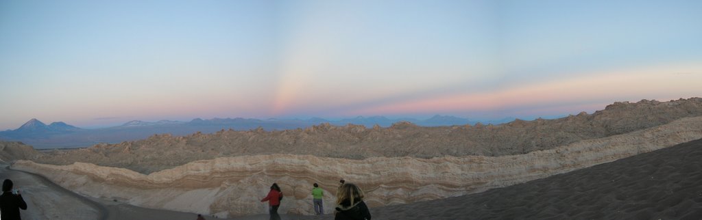 Panorámica Valle de la Luna - Sunset by Rodrigo_Araya