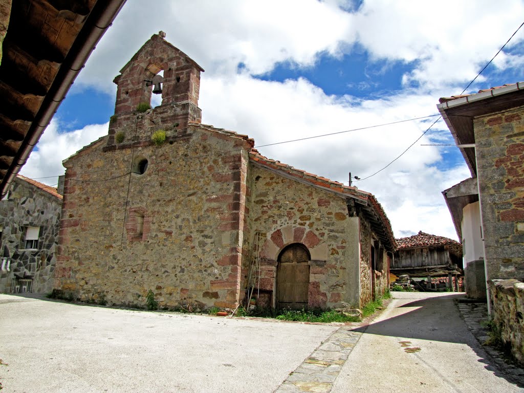 La Iglesia de Focella, Teverga. Principado de Asturias. by Valentín Enrique