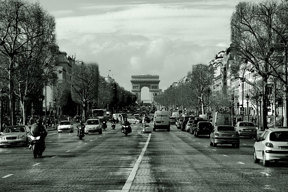 Елисейские поля, Париж, 2007 / Champs de Elysées, Paris, 2007 by deepage