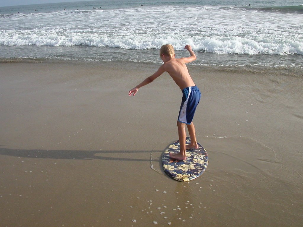 Skim Boarding in Newport by b shade