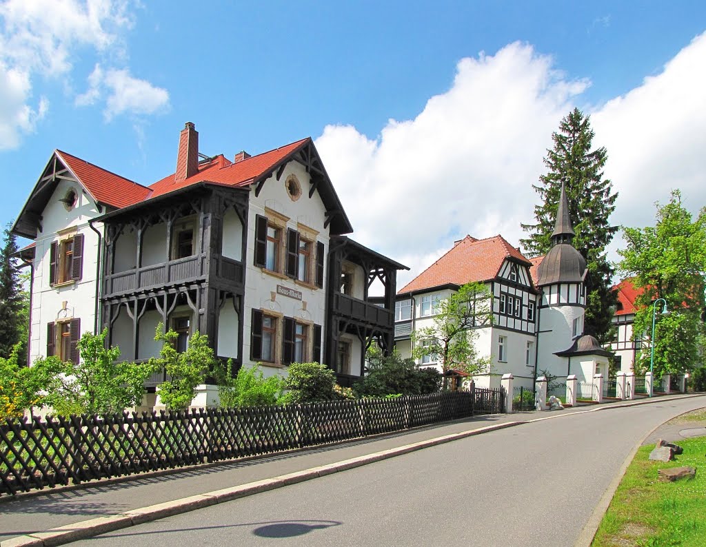 Augustusburg - Waldstraße by Rudolf Henkel