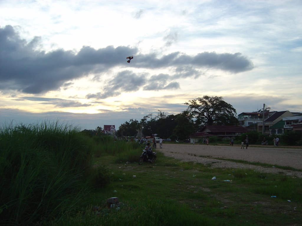 Flying drake near the Mekong river by goblin1980