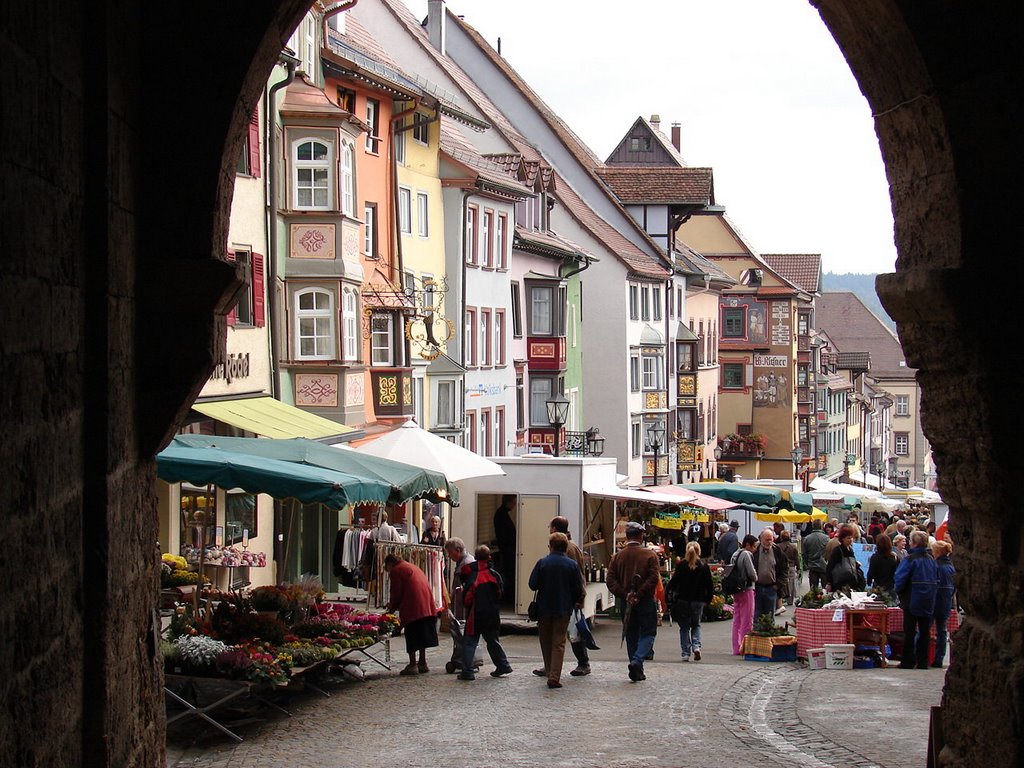 Blick durchs Schwarze Tor by harald helmlechner