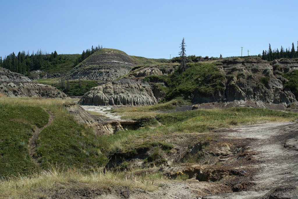 S.W. from Drumheller - Horseshoe Canyon by Jacenty