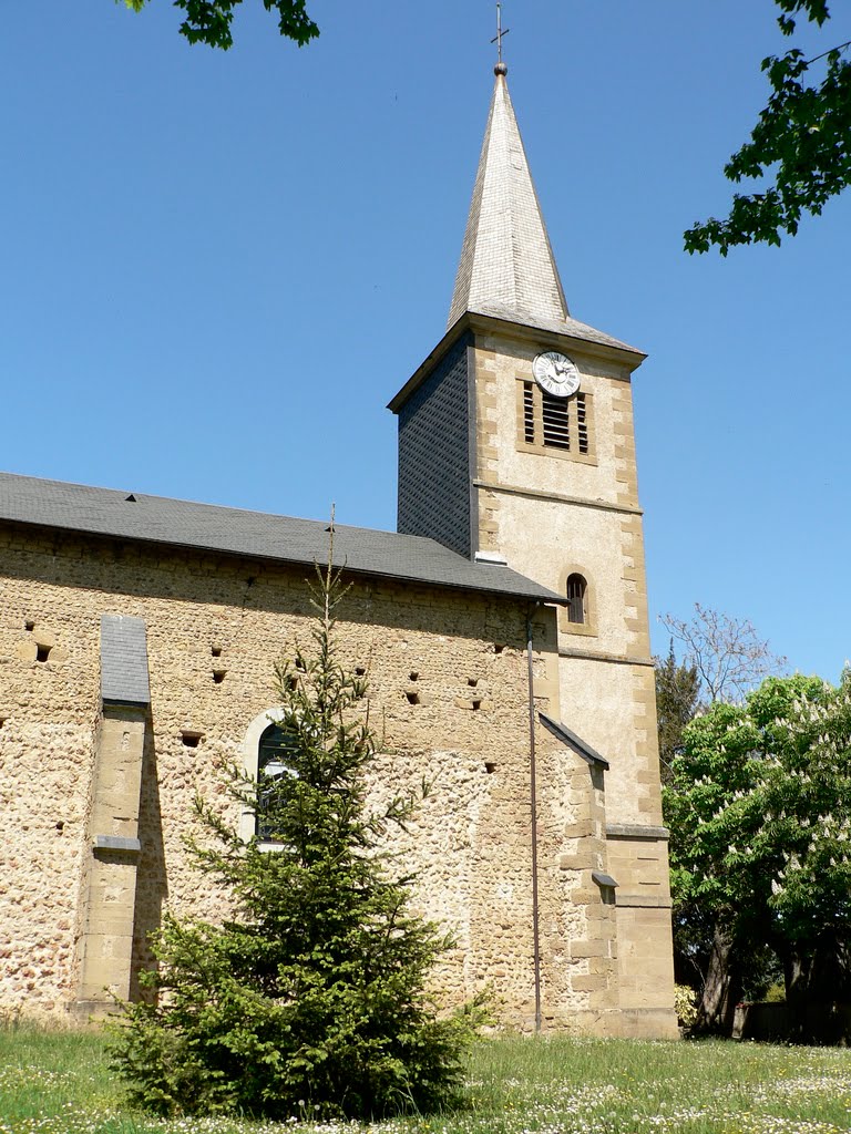 Église, Bernadets-Debat by pjc&co