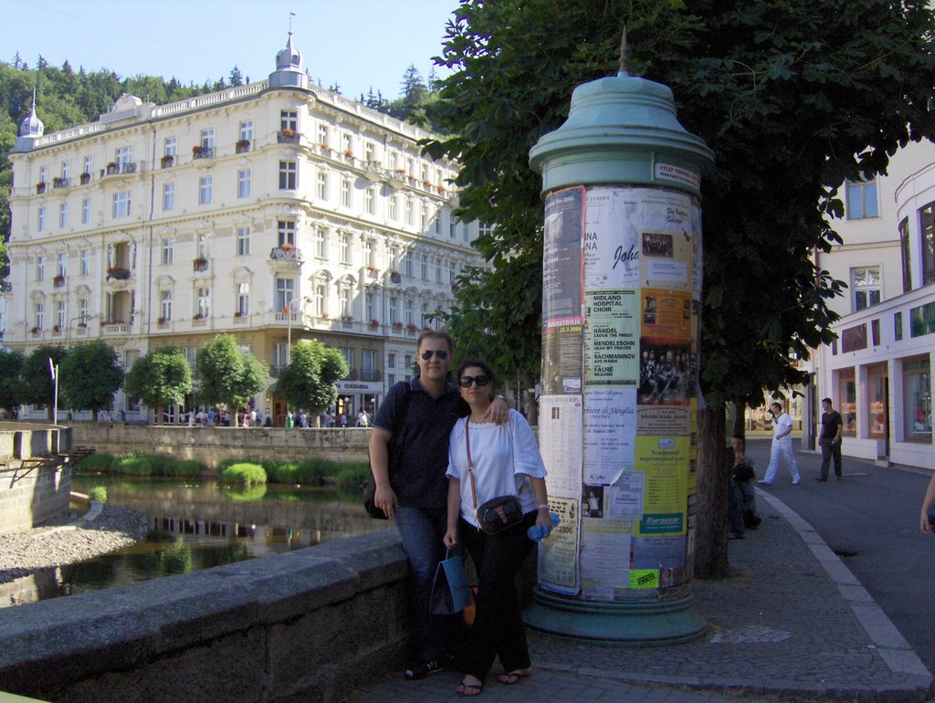 ELIAS & NANTIA IN KARLOVY VARY (CHECH) by hlias_tabakis