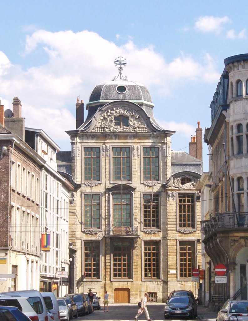 Prominent architecture along Koningstraat Ghent, Belgium by francinelb3