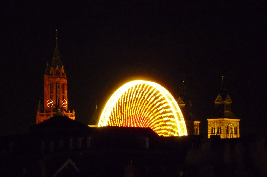 City view by night - Maastricht, the Netherlands by T NL