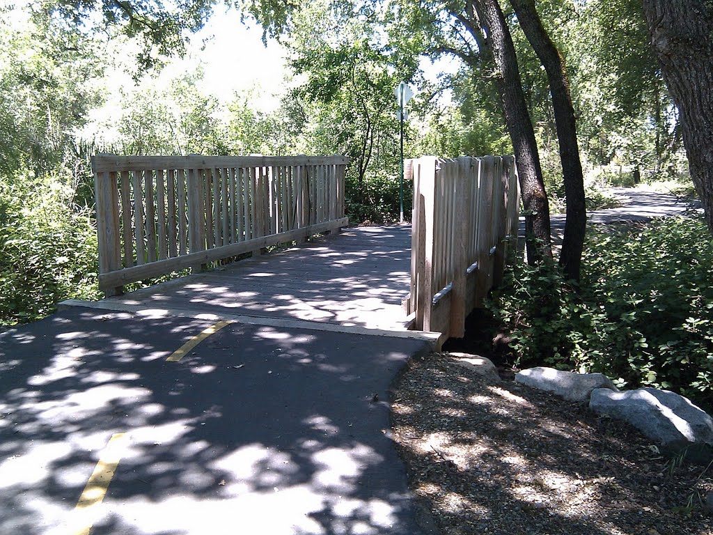 Bike trail bridge by Eric Phelps