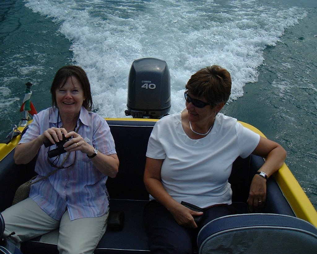 Lake Garda, Italy (Just before we hit the rocks) by B.Burnett