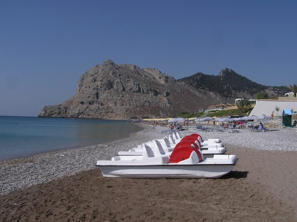 Kolymbia beach by Jan44