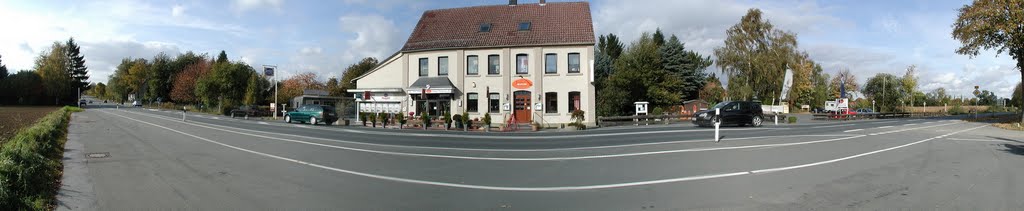 Bikertreff Junker's Kneipe Panorama by Devil97