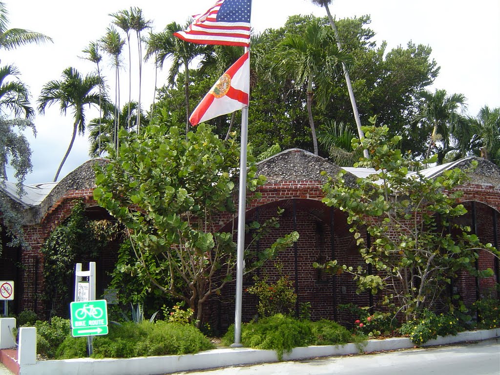 West Martello Tower & Key West Garden Club by John M Lopez