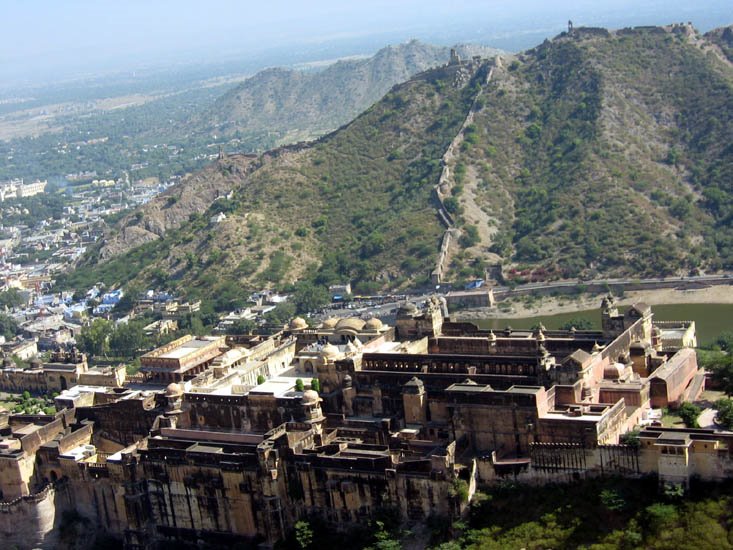 Vista del Fuerte de Amber desde otro Fuerte en Jaipur by G76 by Gabijm76