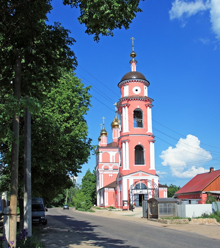 Church of Boris and Gleb / Borovsk, Russia by Sergey Ashmarin