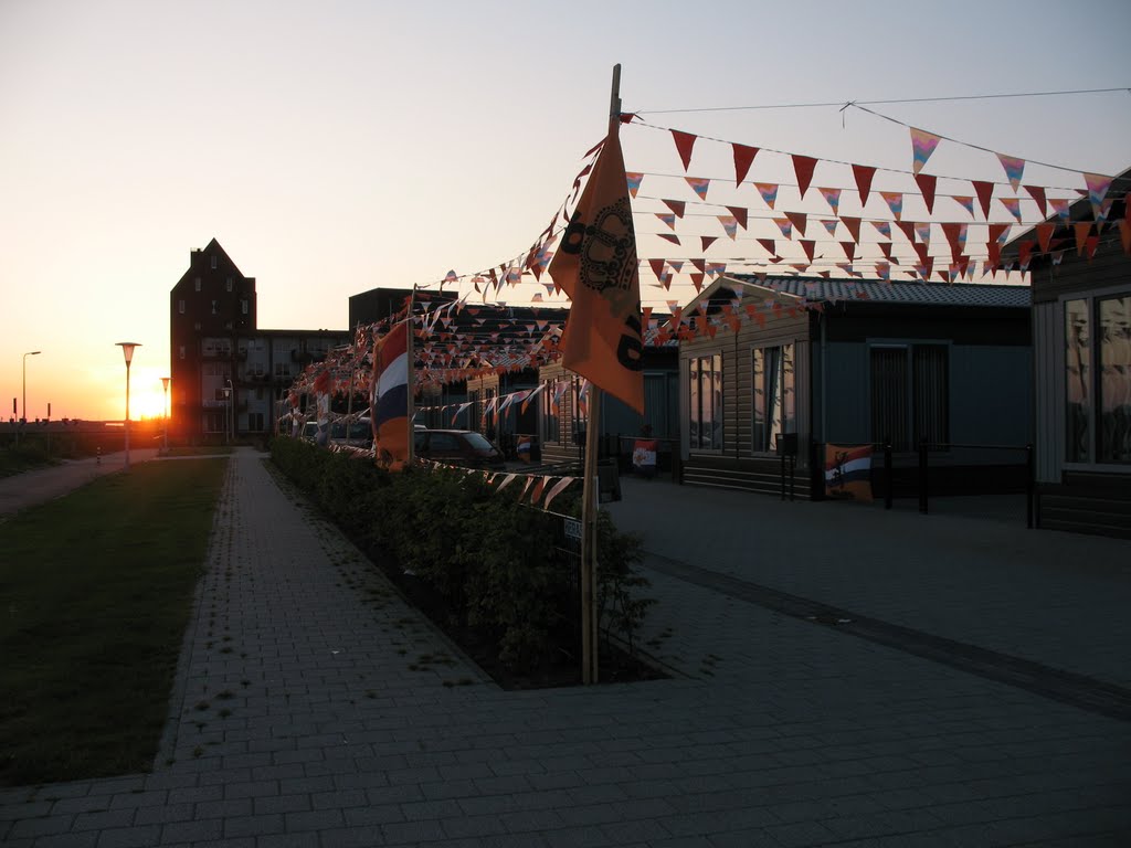 Havezathenallee kleurt Oranje voor WK 2010 by Symen Postema