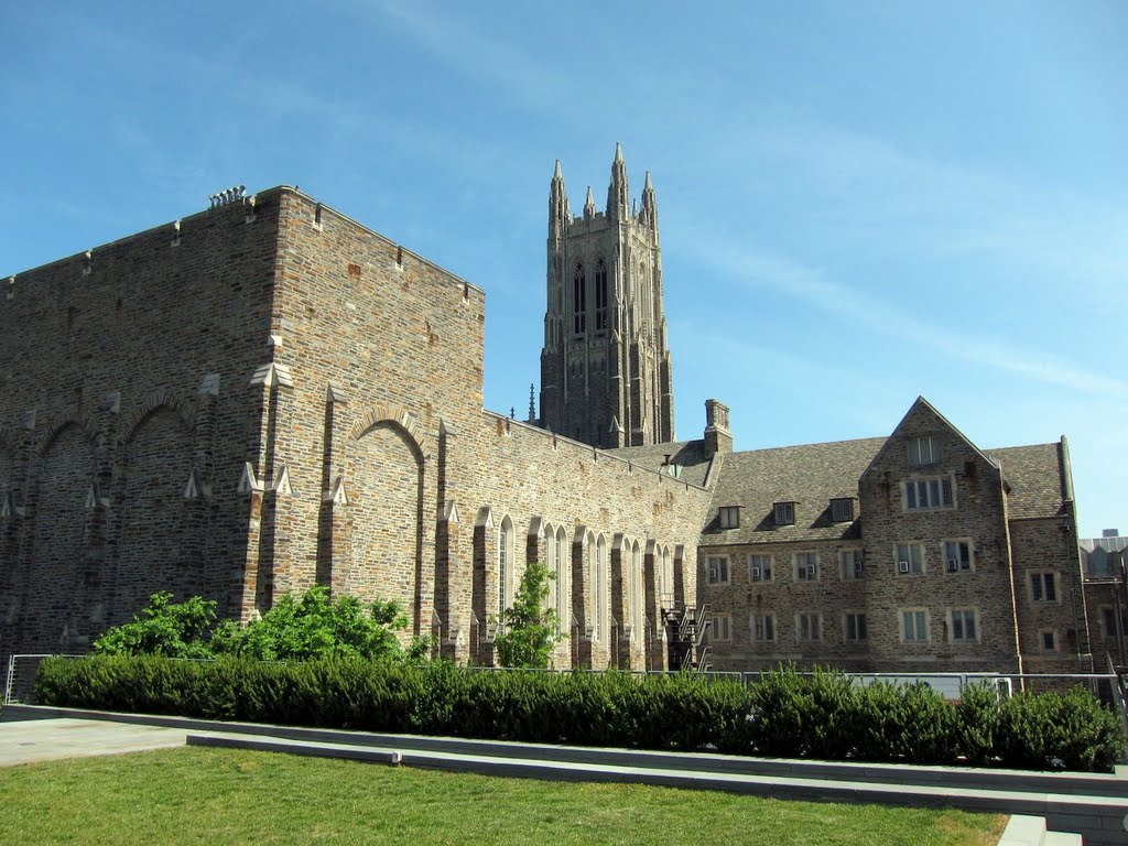 Duke Chapel in the Distance by sfxeric