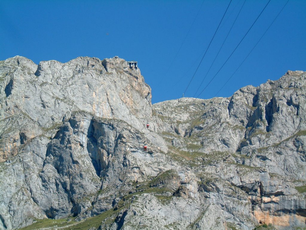 Cable car at fuente de by dencentral