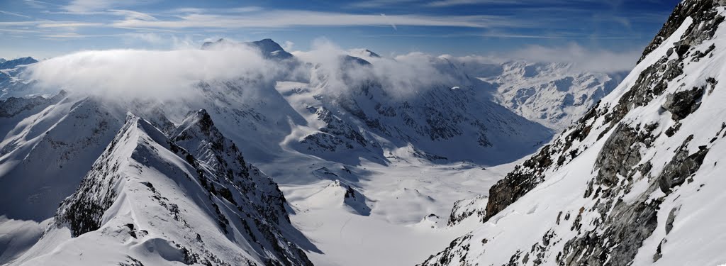 View from Gran Zebru by Waldemar Czado