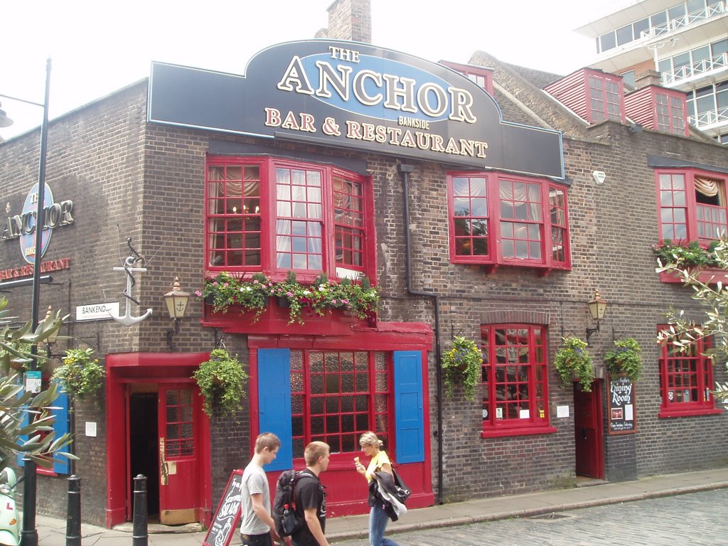 The Anchor pub by Vasily  Vlasov