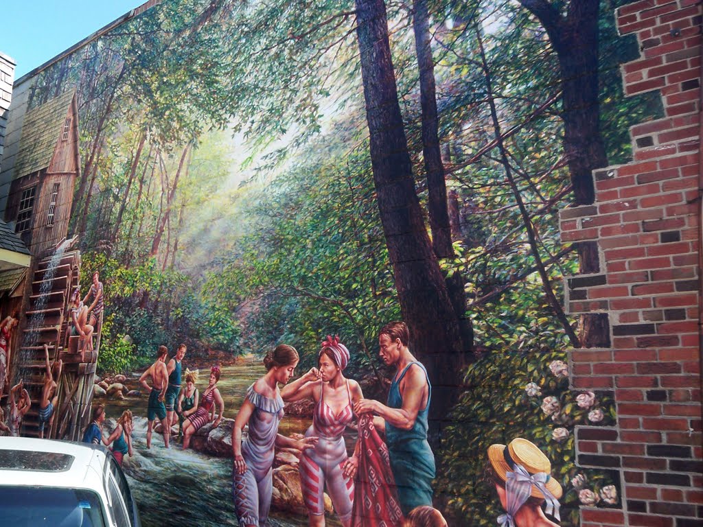 The Old Swimming Hole (Full Mural View) by JLourenco