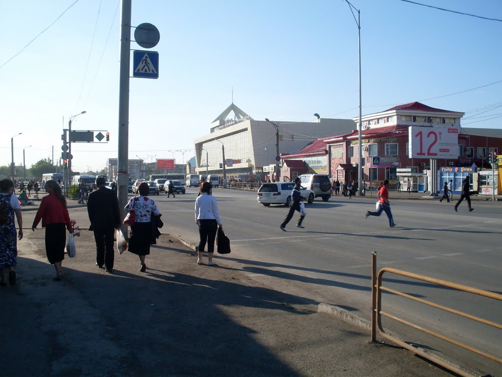 Pedestrian crossing by 790