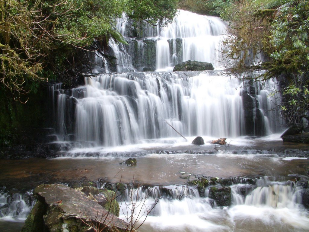 Purakauti Falls by deanprice