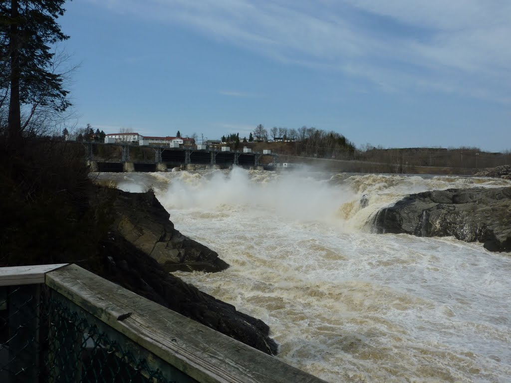 Chutes à Grand Sault by L Beaulieu