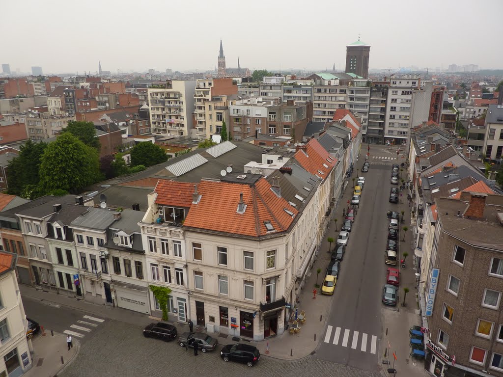 Zonstraat, Moorkensplein, Eliaertstraat - Borgerhout by Jose Mink