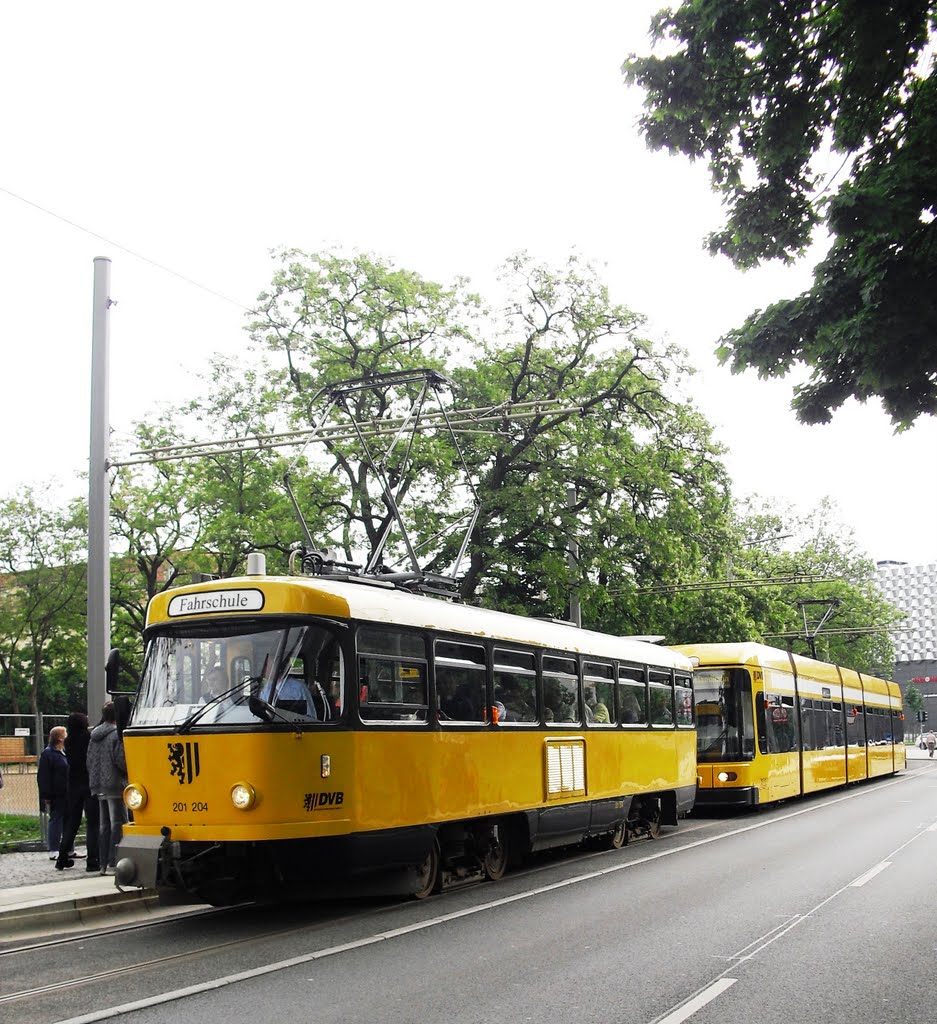 Abschied der Tatra's der Verkehrsbetriebe Dresden (29.05.2010) by Sonnimaus