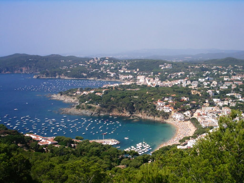 Llafranc desde Cap St. Sebastià by Christian Cabre