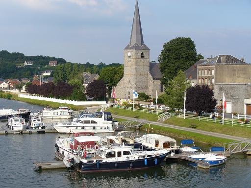 Harbour & Notre Dame - Givet by Jannes Aalders