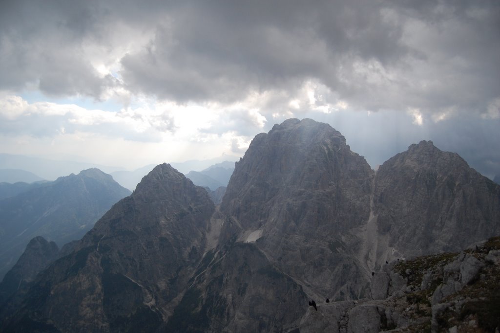 Jof Fuart dalla cima di Terra Rossa by frank lange