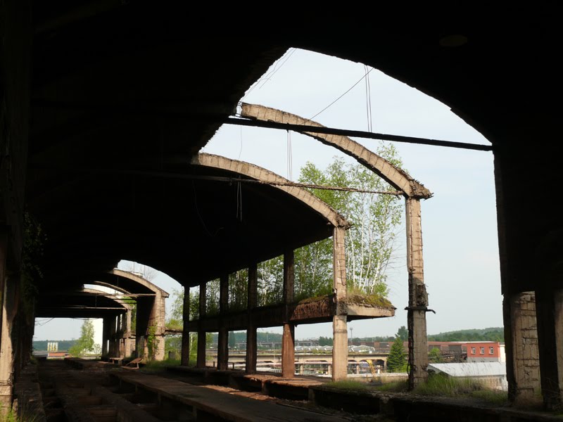 Koněv works - former iron ore stack by Harmonicon