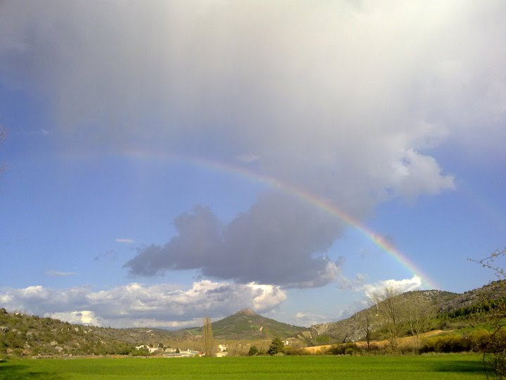 Espejón con el Castillo al fondo, primavera 2010 (R. Ovejero) by MP Zadig