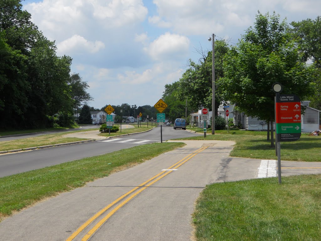 Bike Trail South from Xenia Station by Pittenger