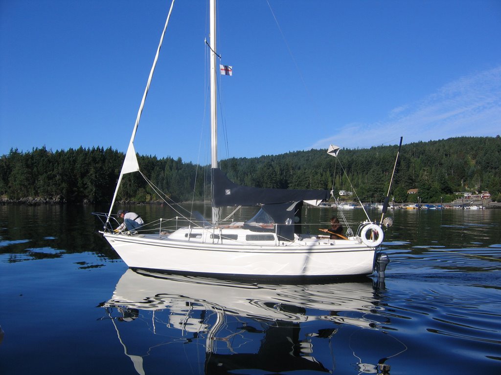 Departing Becher Bay by Elysium