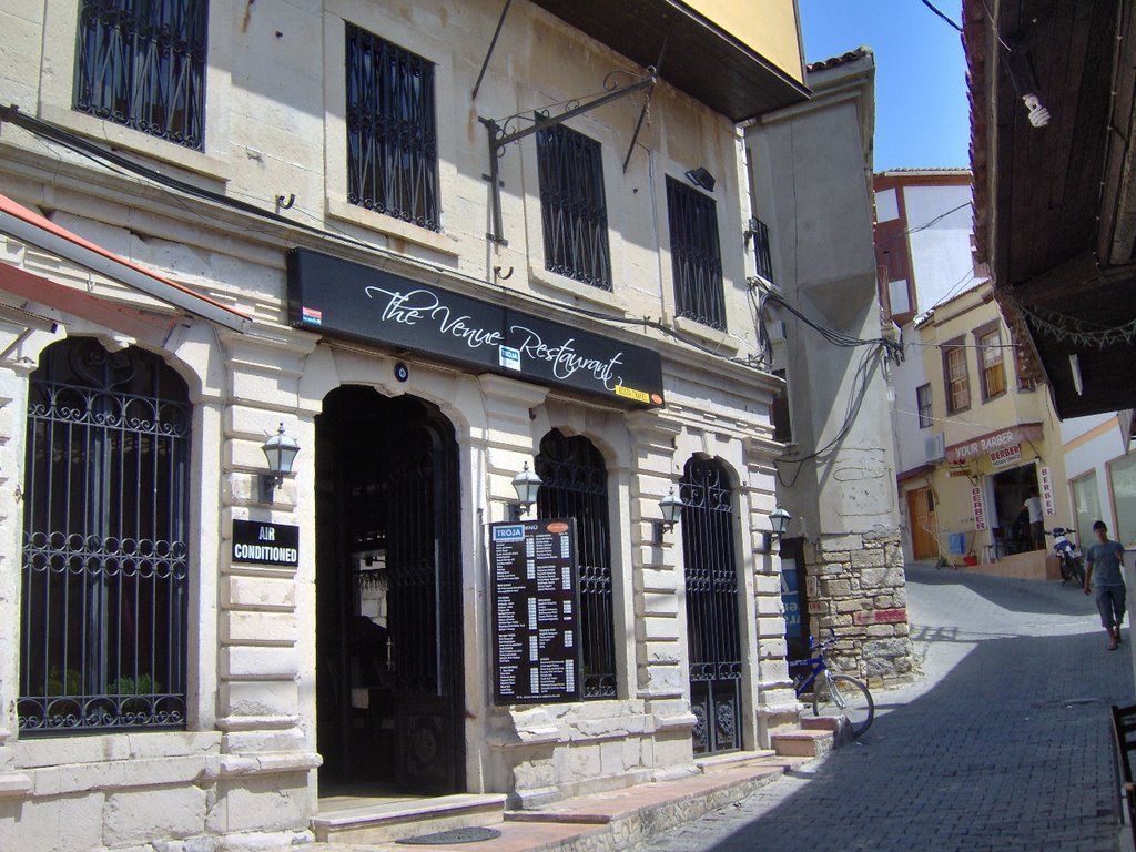 The venue restaurant entrance by Tarik Bahadir Kirtay