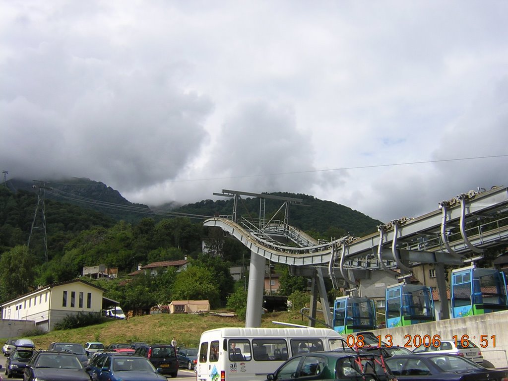 Monte Lema cableway by Sirka