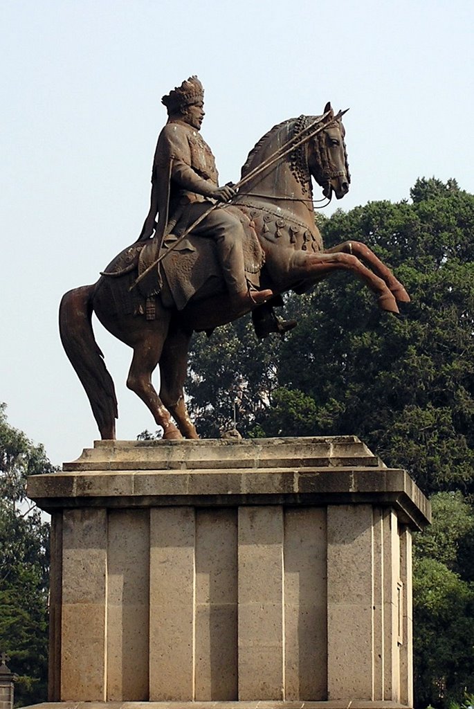 Menelik Statue by williamhawkins