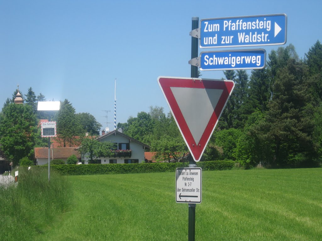 Oberbiberg Schwaigerweg by Christoph Rohde