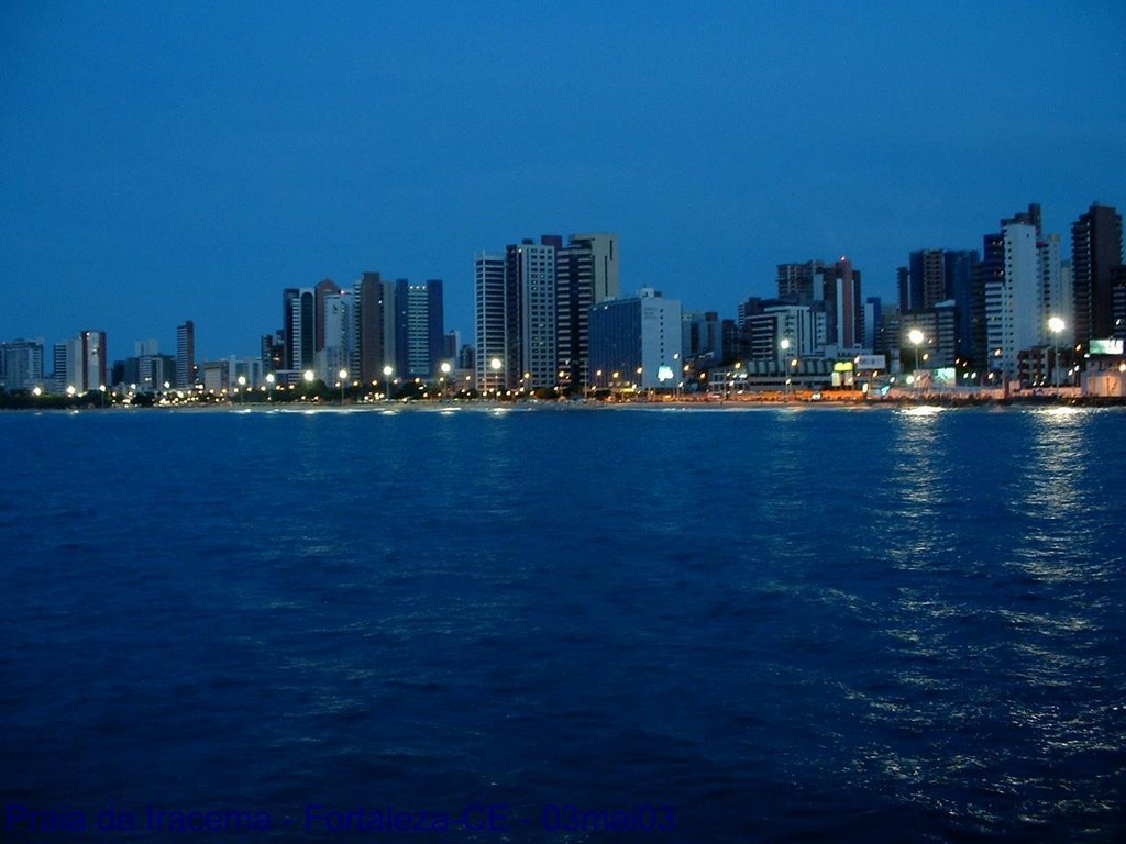 Fortaleza by Night by Silvio Maduro