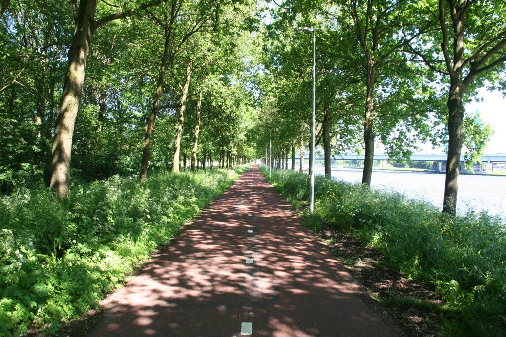 Papendorpsepad langs het A'dam-Rijnkanaal in juni. by Carl030nl