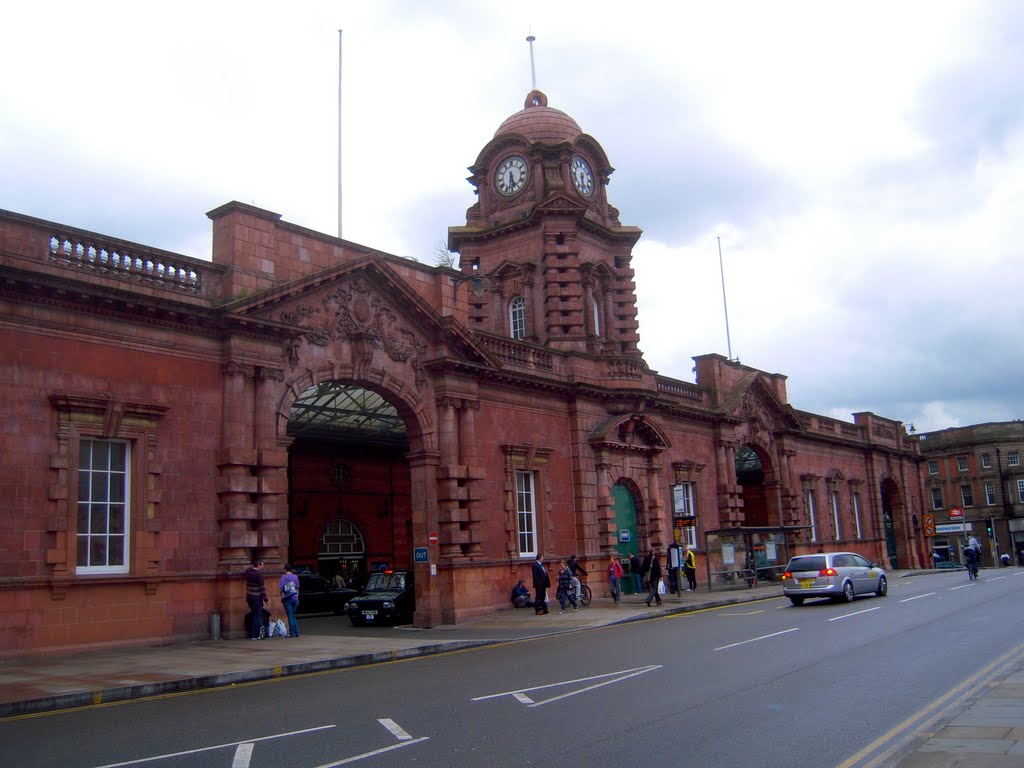 Nottingham, rail station by GrossUA