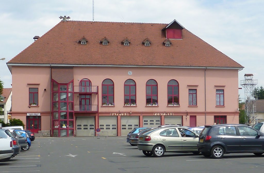 Foyer municipal et Sapeurs Pompiers by Sir-Jacques