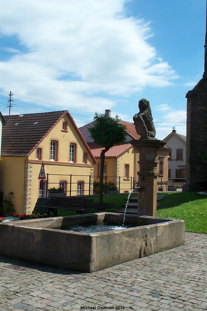 Brunnen von 1839 in Kallstadt by Michael Ohmsen