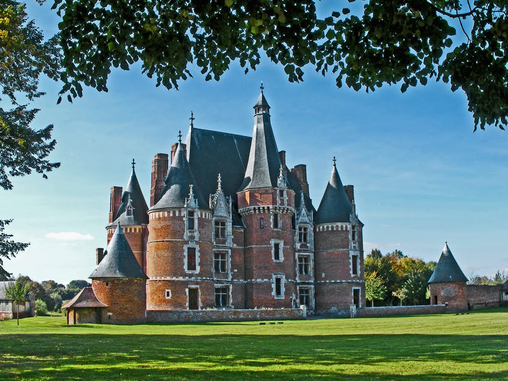 Chateau de Martainville, Normandy by oldmancunian