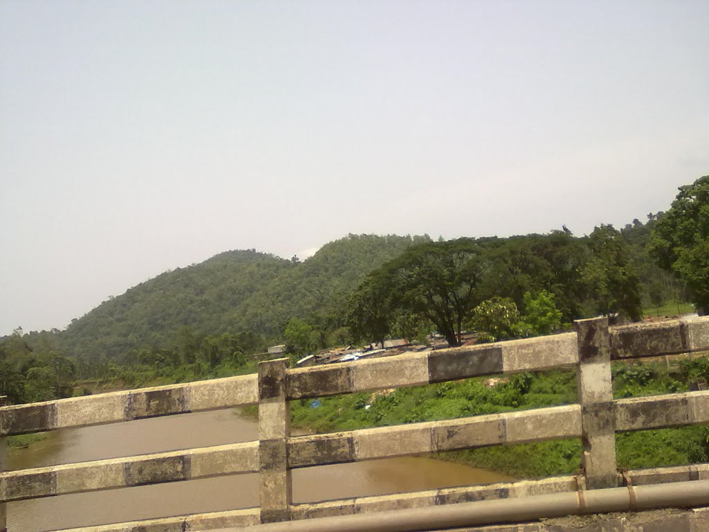 Burnihat bridge, Meghalaya entry point by San Phrangmung